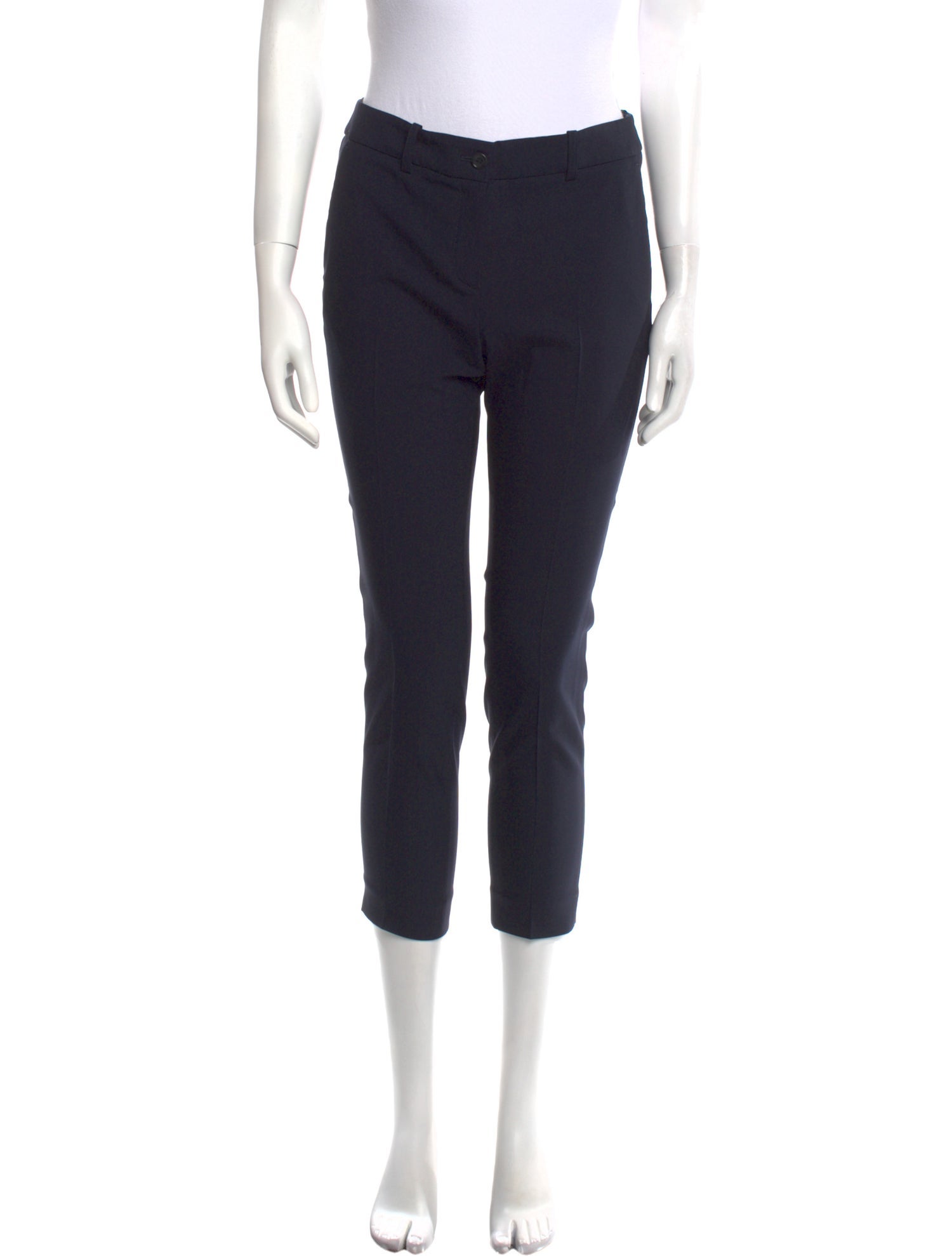 Michael Kors Collection Virgin Wool Straight Leg Pants