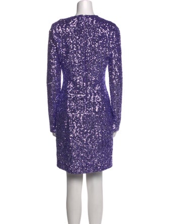 Michael Kors Collection Crew Neck Mini Dress