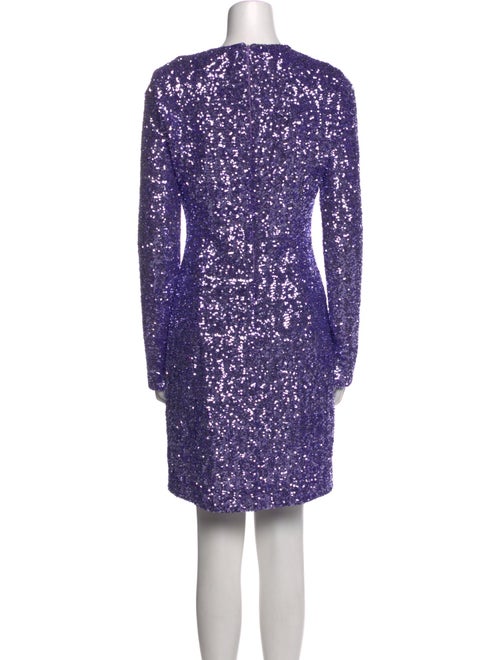 Michael Kors Collection Crew Neck Mini Dress