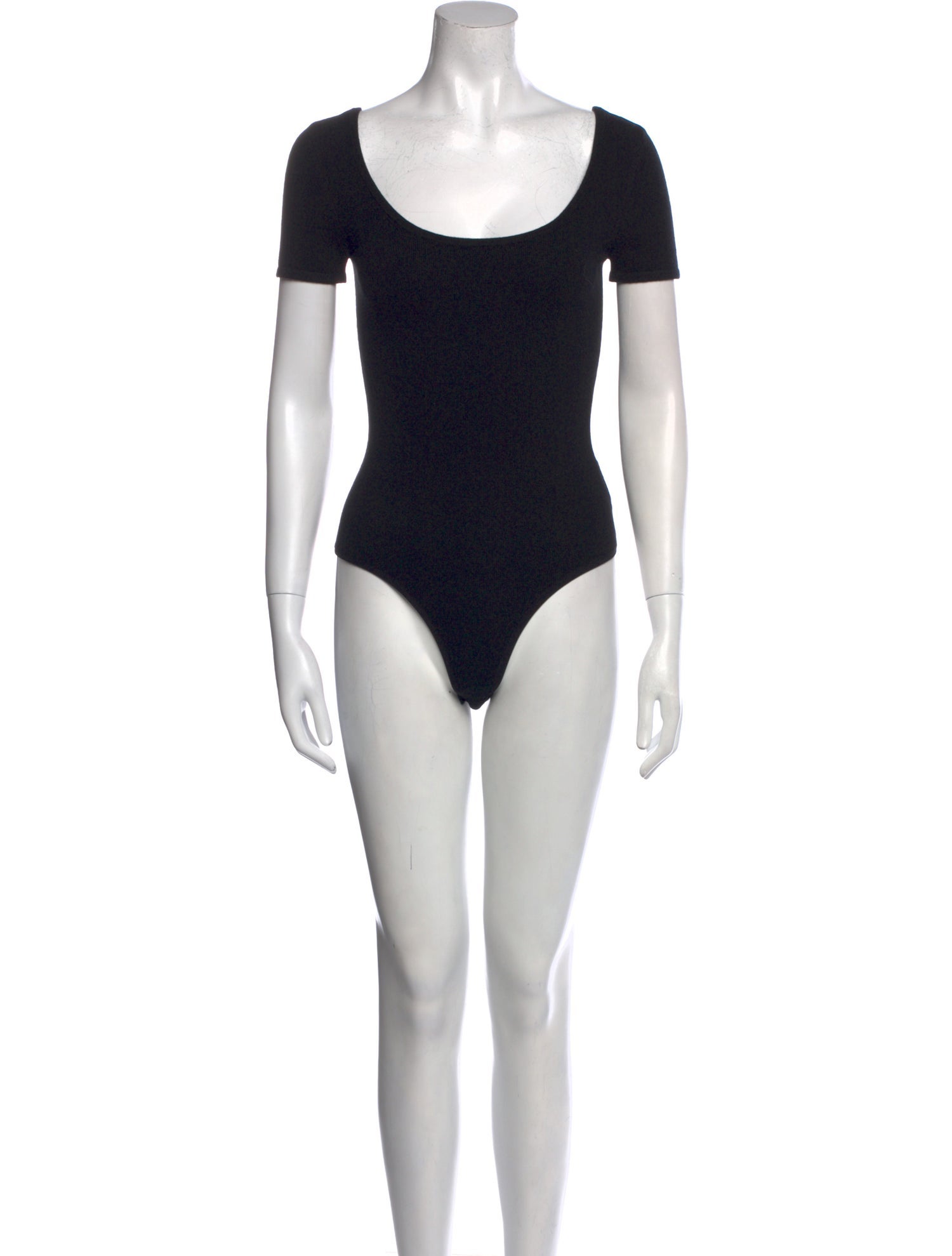 Michael Kors Collection Cashmere Scoop Neck Bodysuit