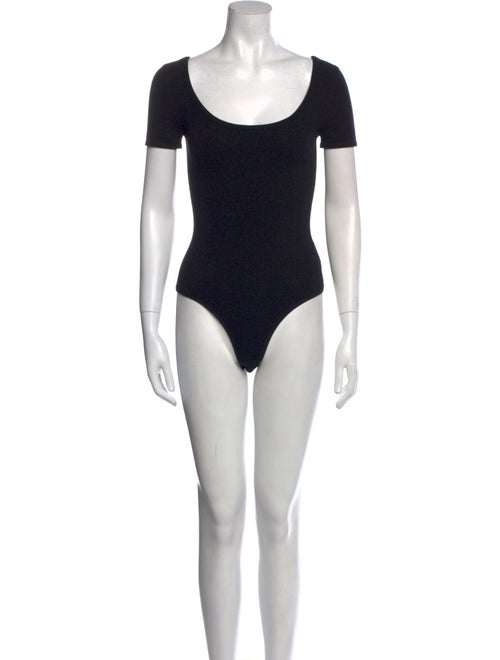 Michael Kors Collection Cashmere Scoop Neck Bodysuit