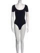 Michael Kors Collection Cashmere Scoop Neck Bodysuit