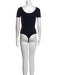 Michael Kors Collection Cashmere Scoop Neck Bodysuit