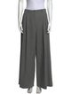 Michael Kors Collection Virgin Wool Wide Leg Pants