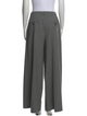Michael Kors Collection Virgin Wool Wide Leg Pants