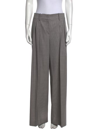 Michael Kors Collection Virgin Wool Wide Leg Pants