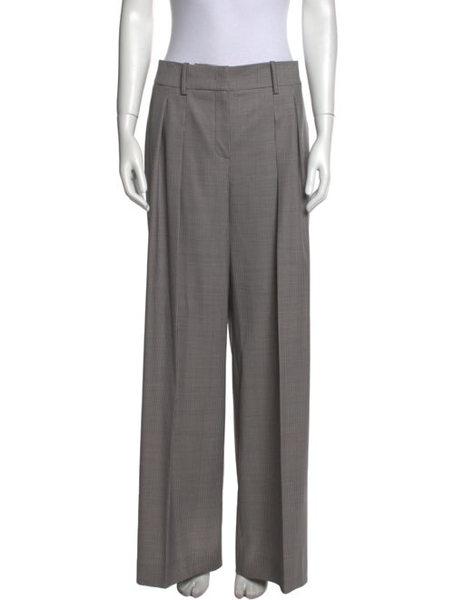 Michael Kors Collection Virgin Wool Wide Leg Pants