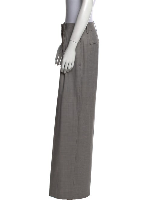 Michael Kors Collection Virgin Wool Wide Leg Pants