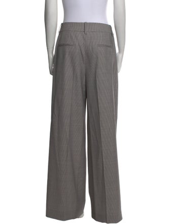 Michael Kors Collection Virgin Wool Wide Leg Pants