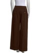 Michael Kors Collection Virgin Wool Wide Leg Pants