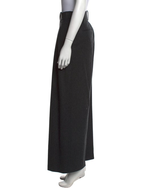 Michael Kors Collection Virgin Wool Wide Leg Pants