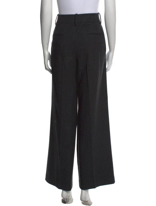 Michael Kors Collection Virgin Wool Wide Leg Pants