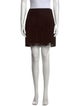 Michael Kors Collection Lambskin Mini Skirt