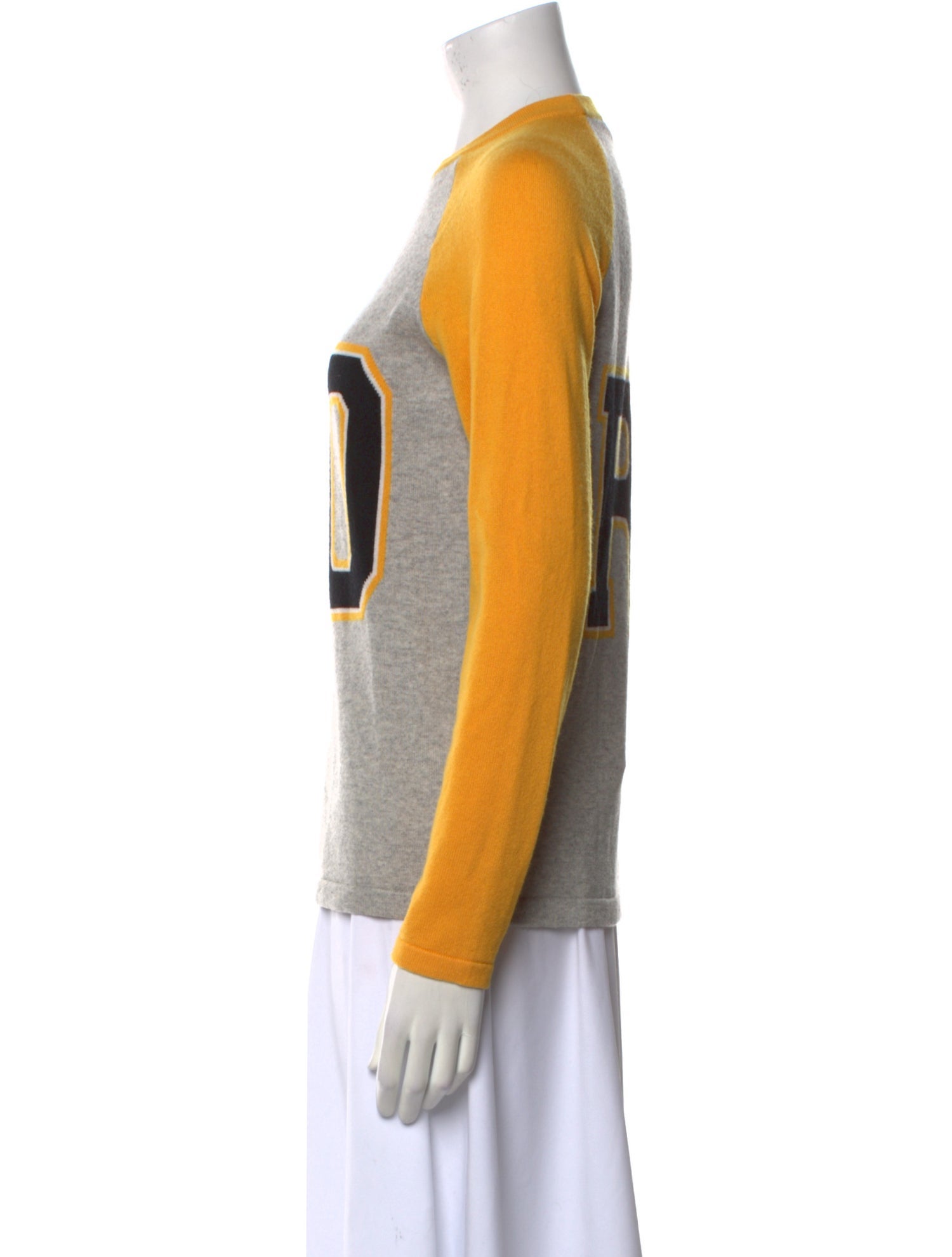 Michael Kors Collection Cashmere Graphic Print Sweater