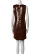 Michael Kors Collection Silk Mini Dress