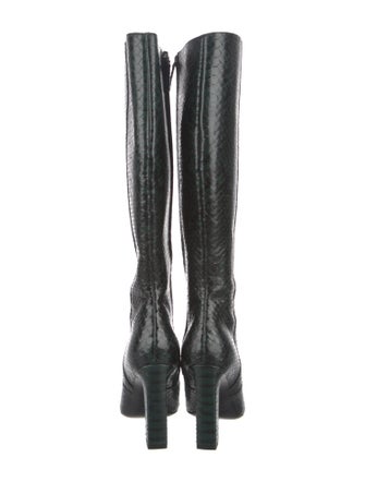 Michael Kors Collection Snakeskin Boots