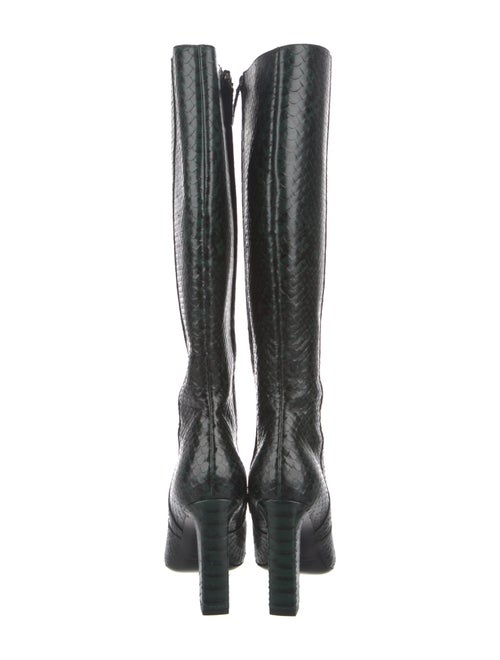 Michael Kors Collection Snakeskin Boots