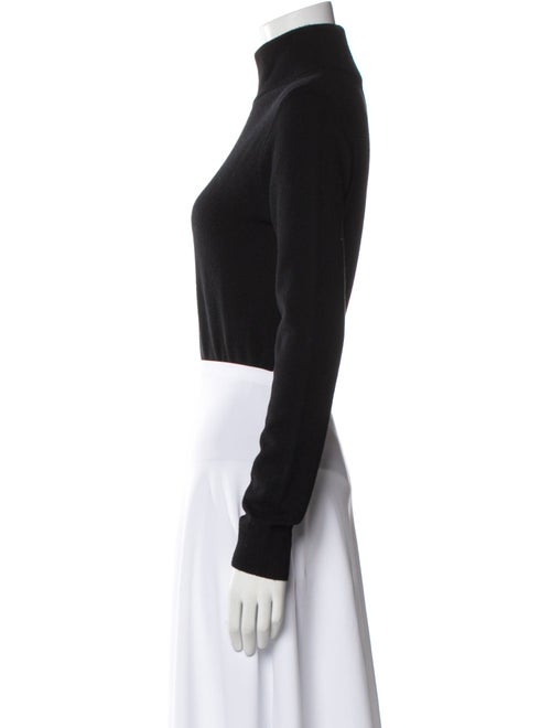 Michael Kors Collection Cashmere Turtleneck Crop Top