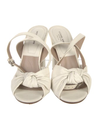 Michael Kors Collection Leather Sandals