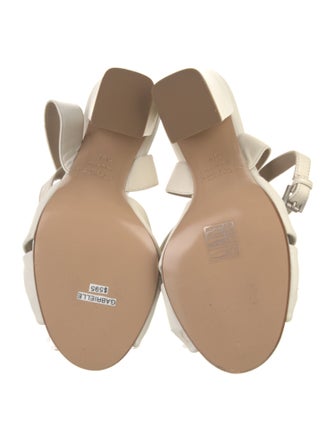 Michael Kors Collection Leather Sandals