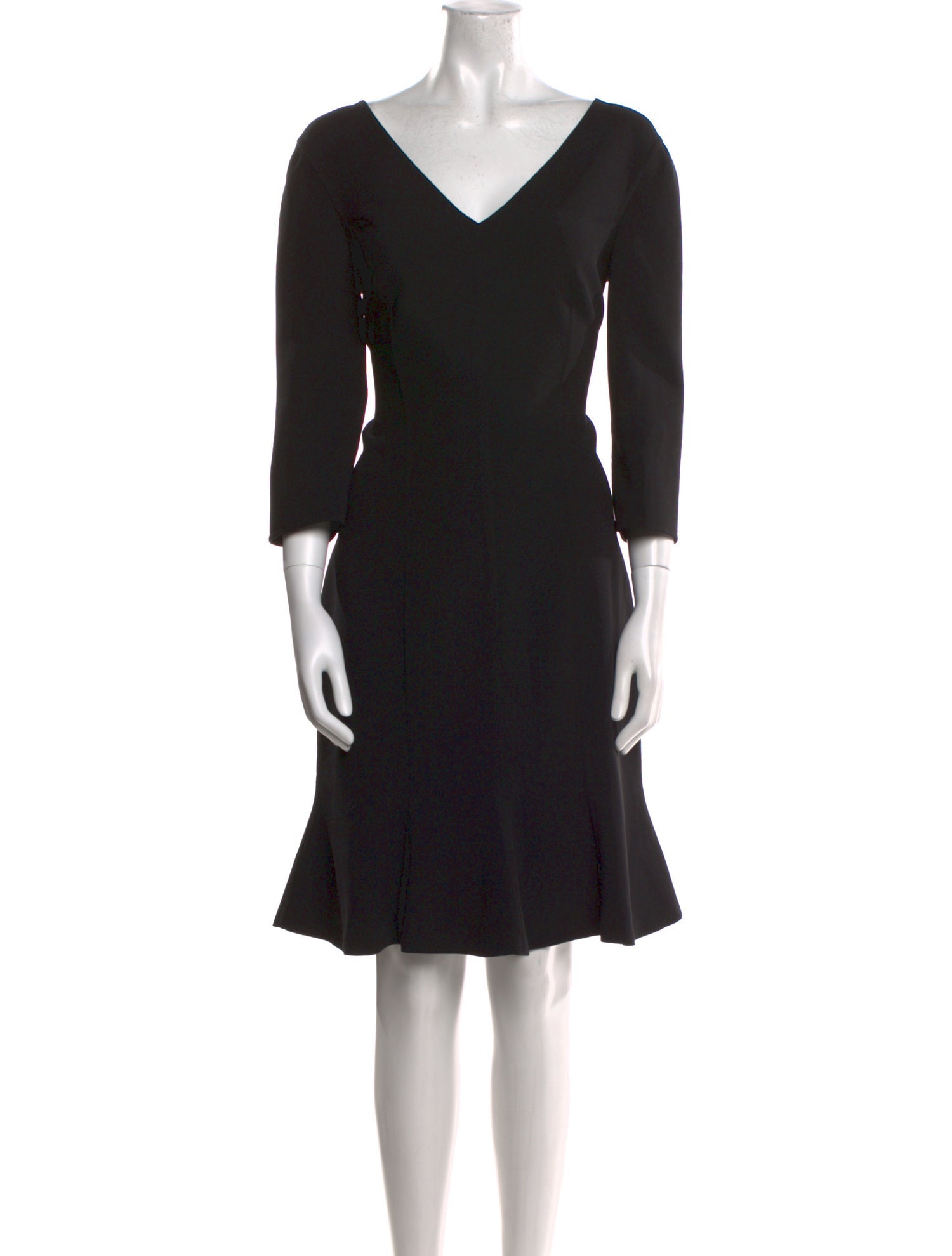 Michael Kors Collection Virgin Wool Knee-Length Dress