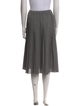 Michael Kors Collection Pleated Accents Knee-Length Skirt
