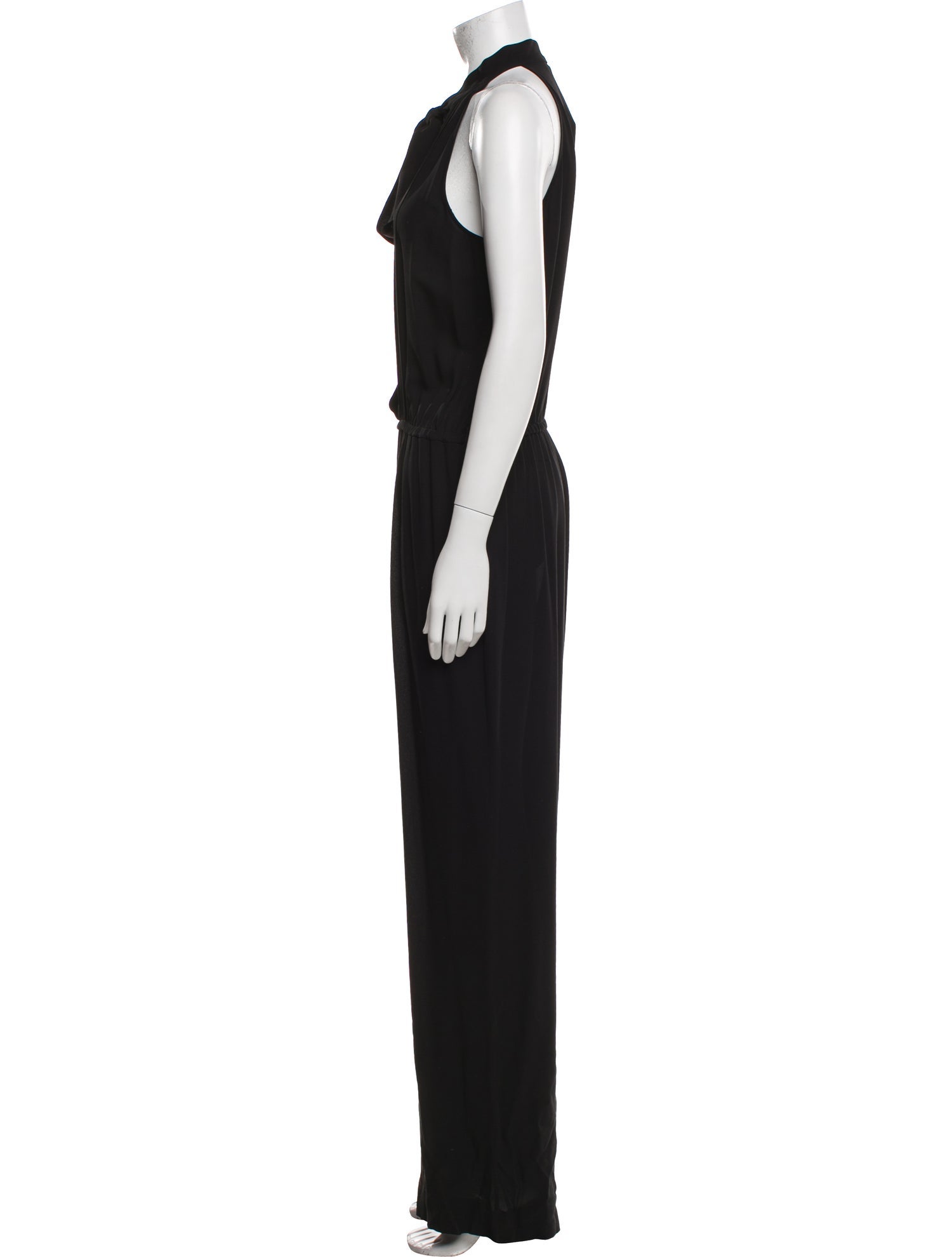 Michael Kors Collection Mock Neck Jumpsuit