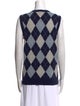 Michael Kors Collection Cashmere Printed Sweater