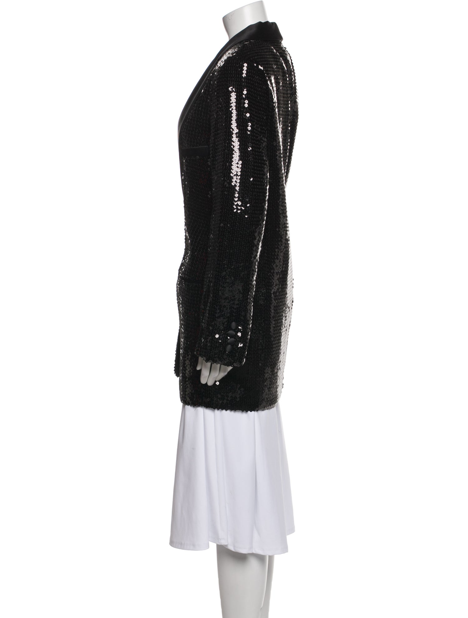 Michael Kors Collection Silk Coat