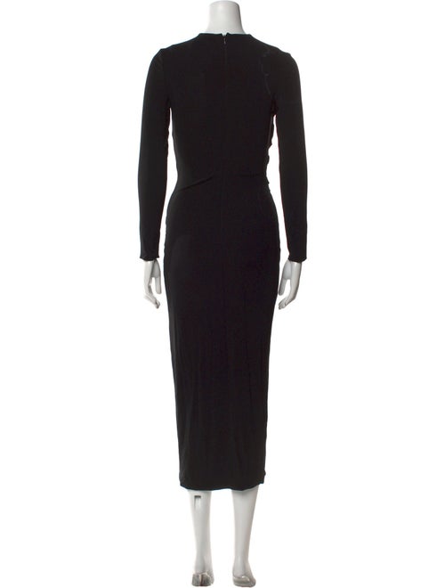 Michael Kors Collection Crew Neck Long Dress