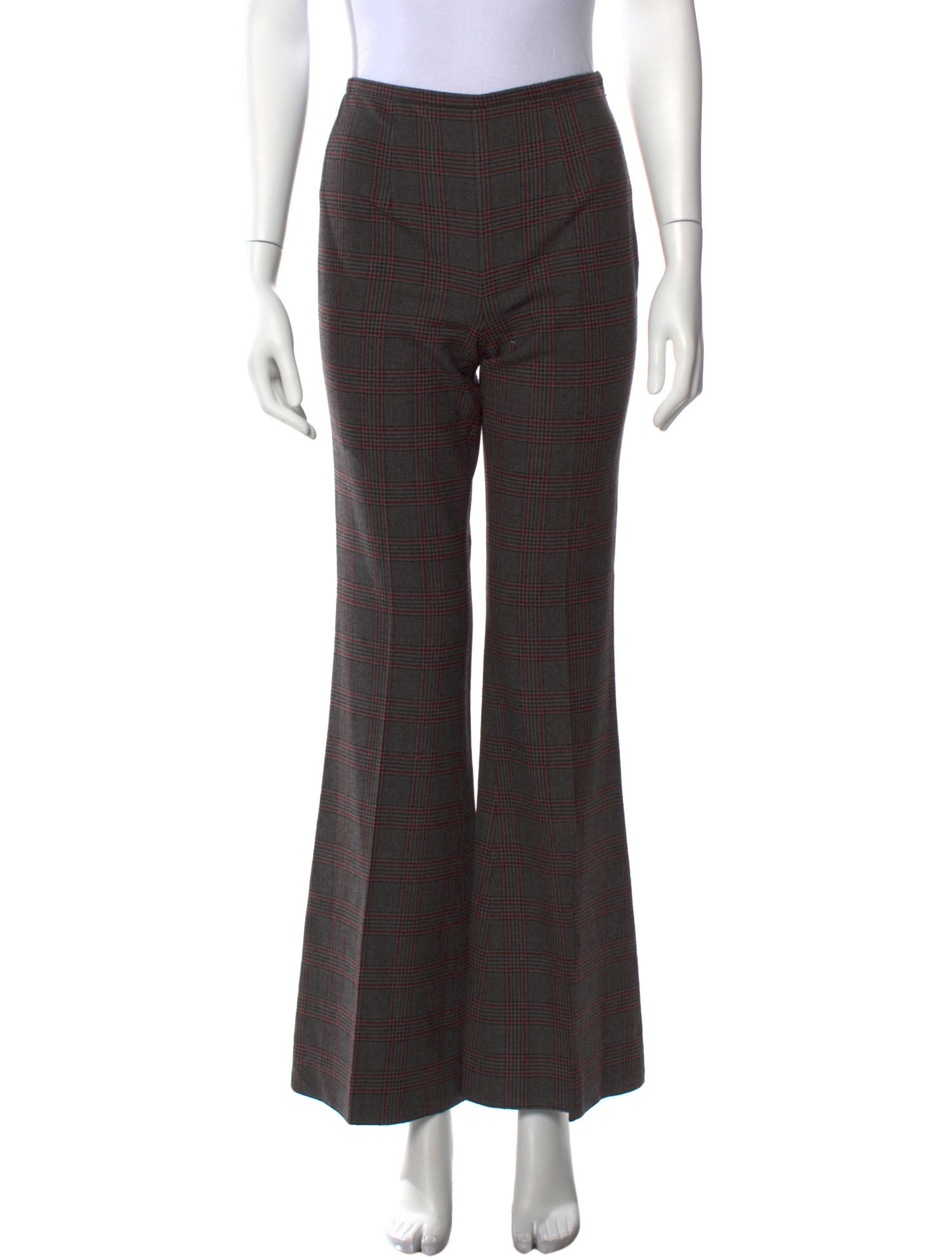 Michael Kors Collection Virgin Wool Wide Leg Pants