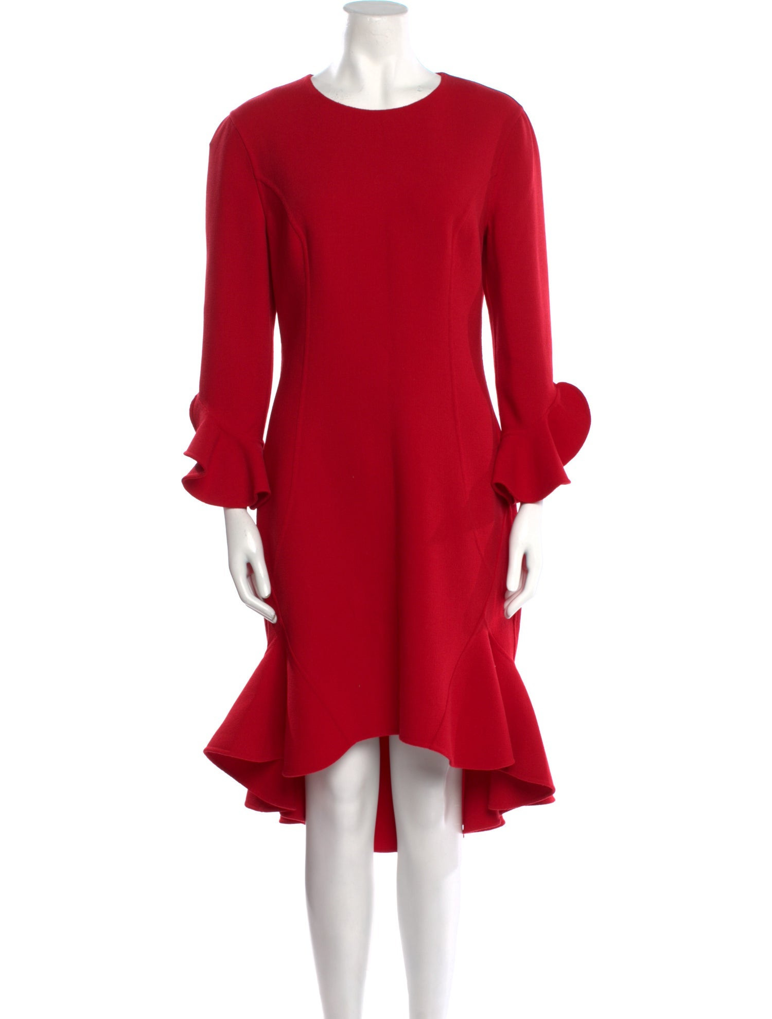 Michael Kors Collection Virgin Wool Midi Length Dress w/ Tags