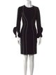 Michael Kors Collection Virgin Wool Knee-Length Dress