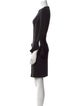 Michael Kors Collection Virgin Wool Knee-Length Dress
