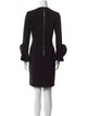 Michael Kors Collection Virgin Wool Knee-Length Dress