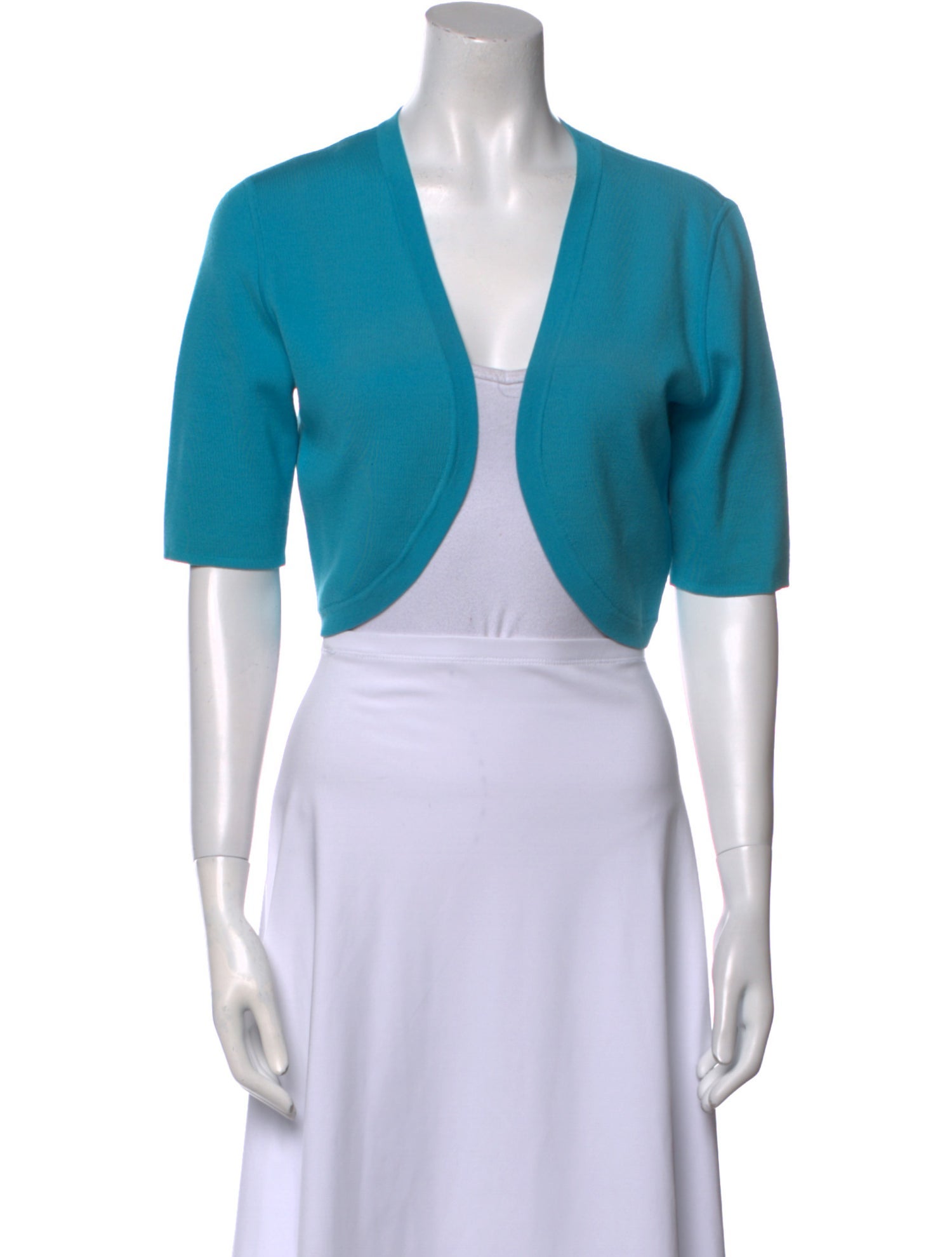 Michael Kors Collection Wool Open Front Sweater