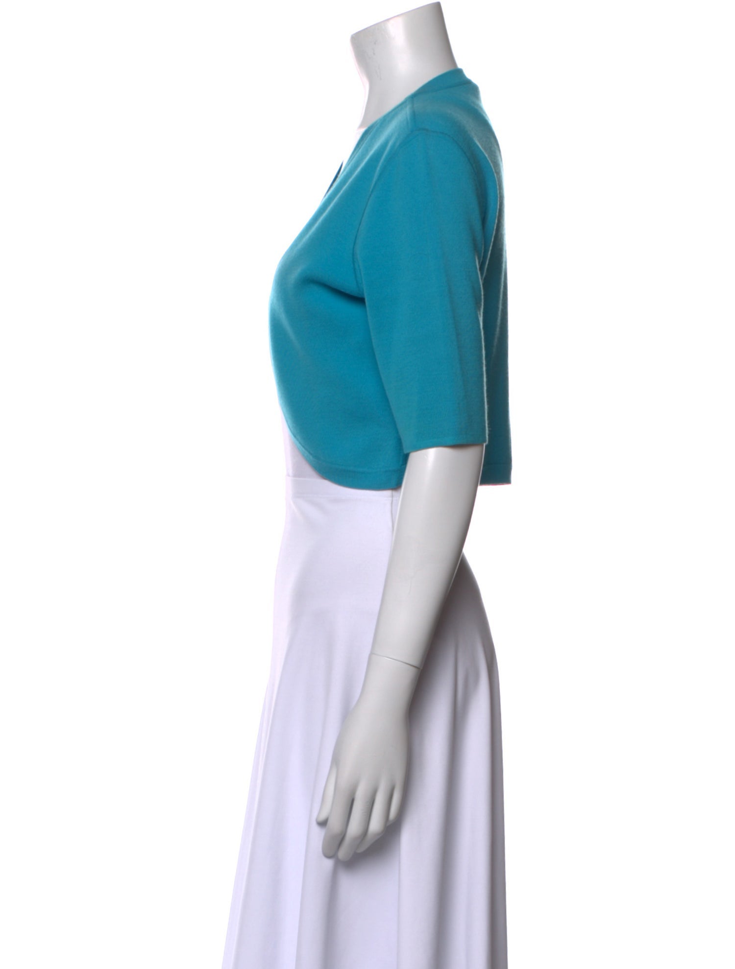 Michael Kors Collection Wool Open Front Sweater