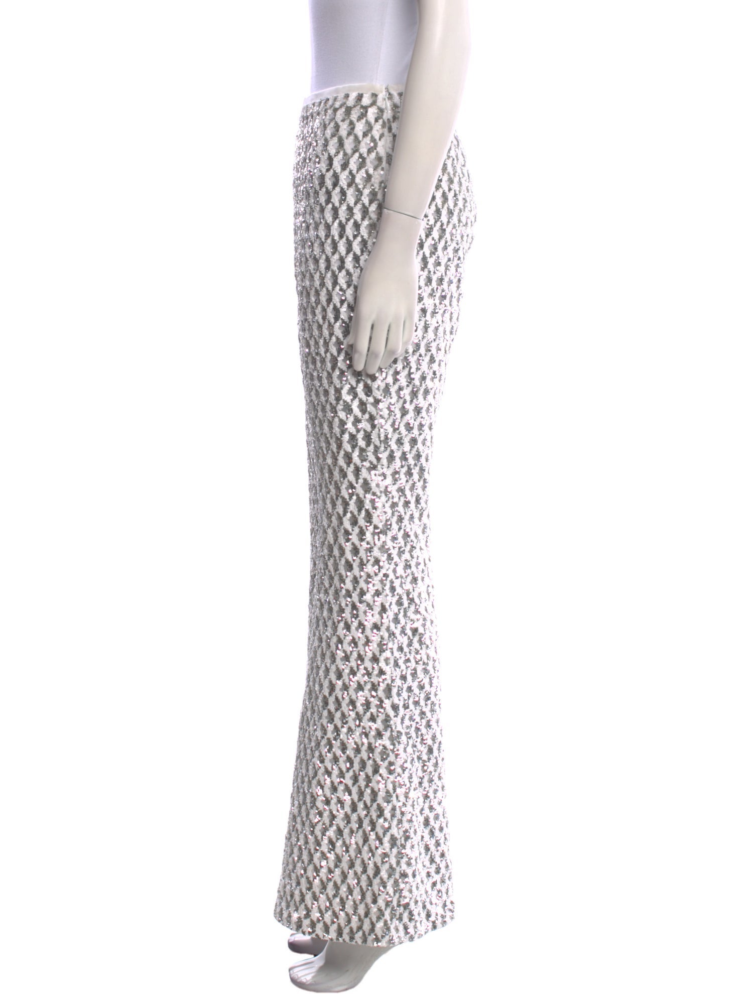 Michael Kors Collection Sequin Wide Leg Pants