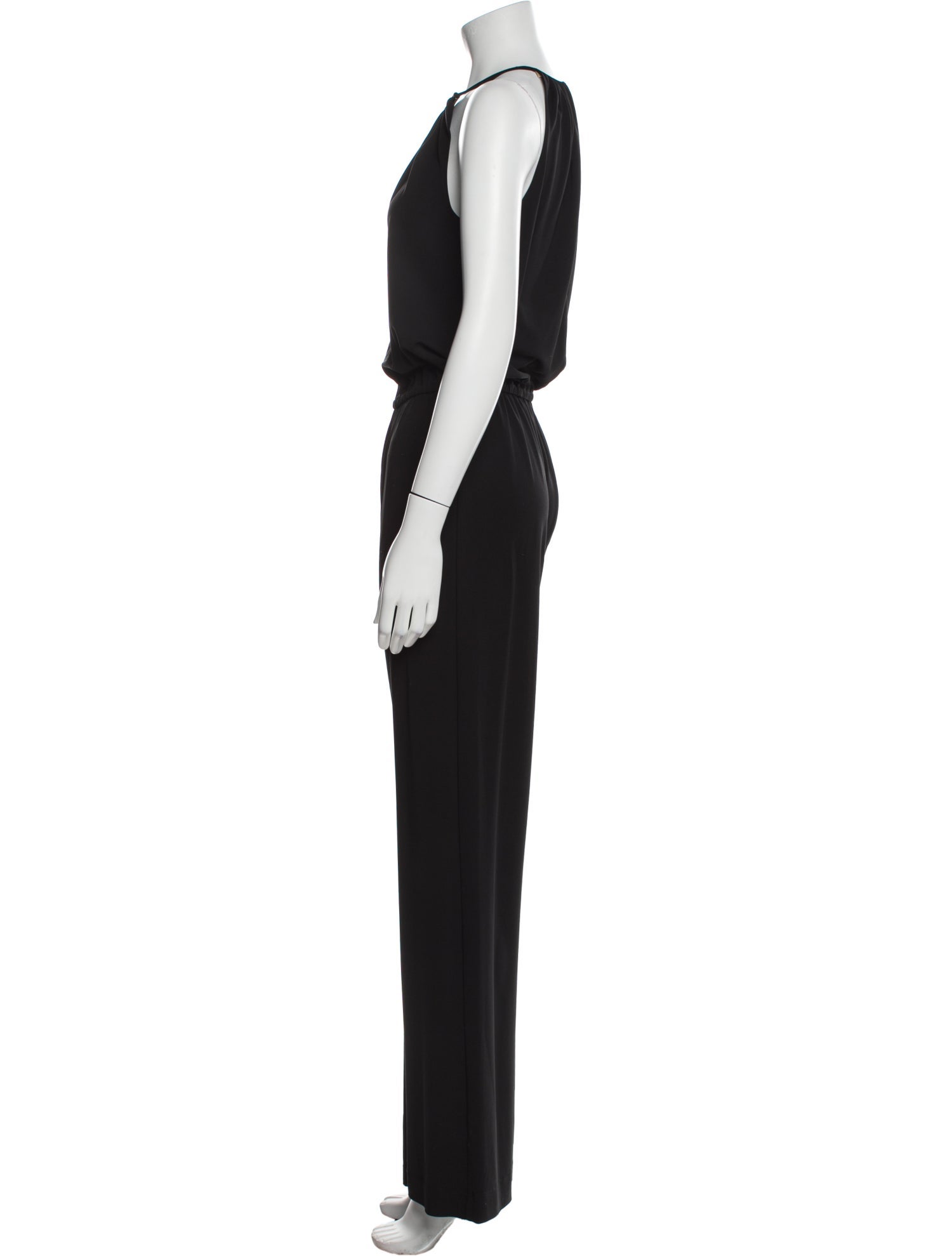 Michael Kors Collection Crew Neck Jumpsuit