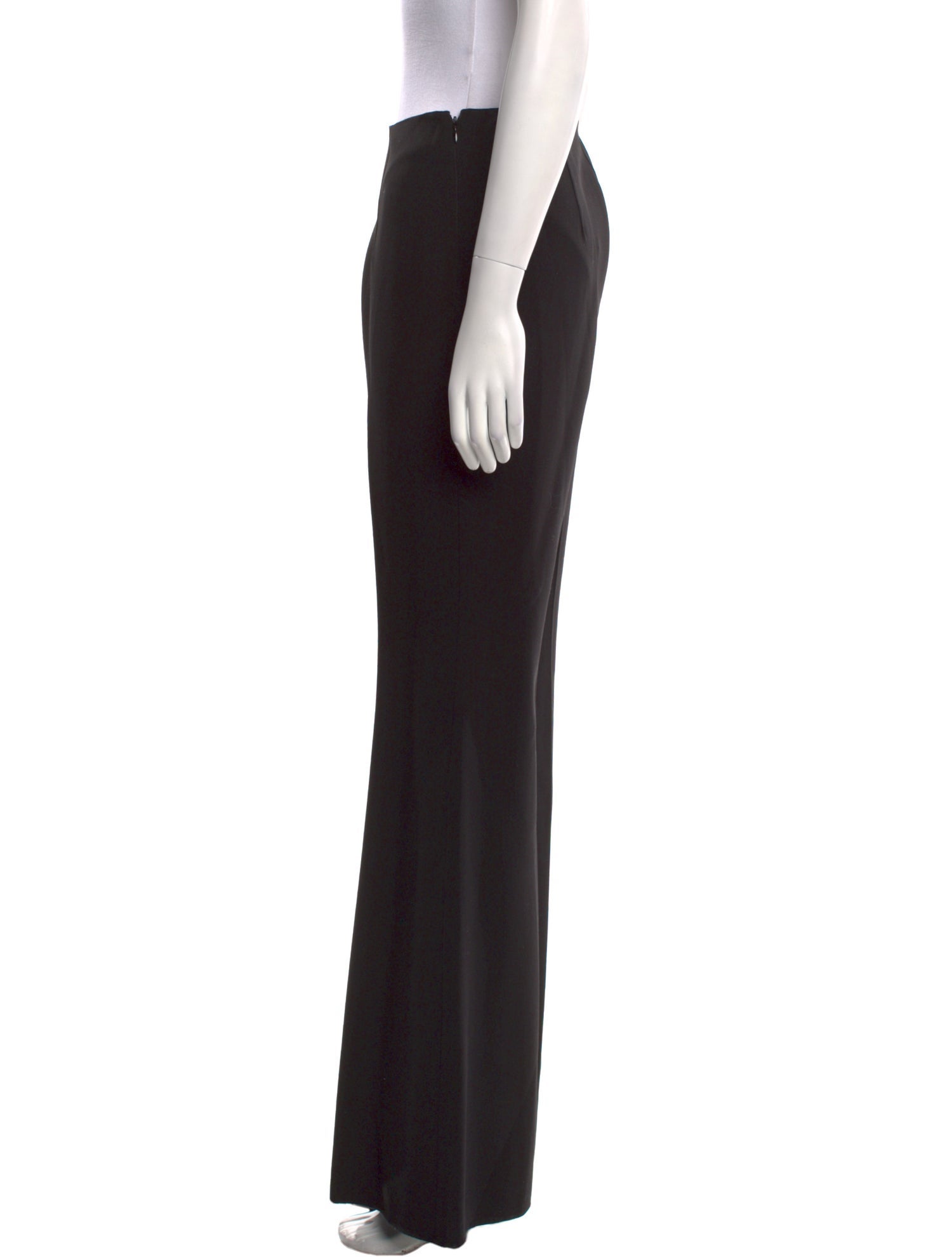 Michael Kors Collection Wool Wide Leg Pants