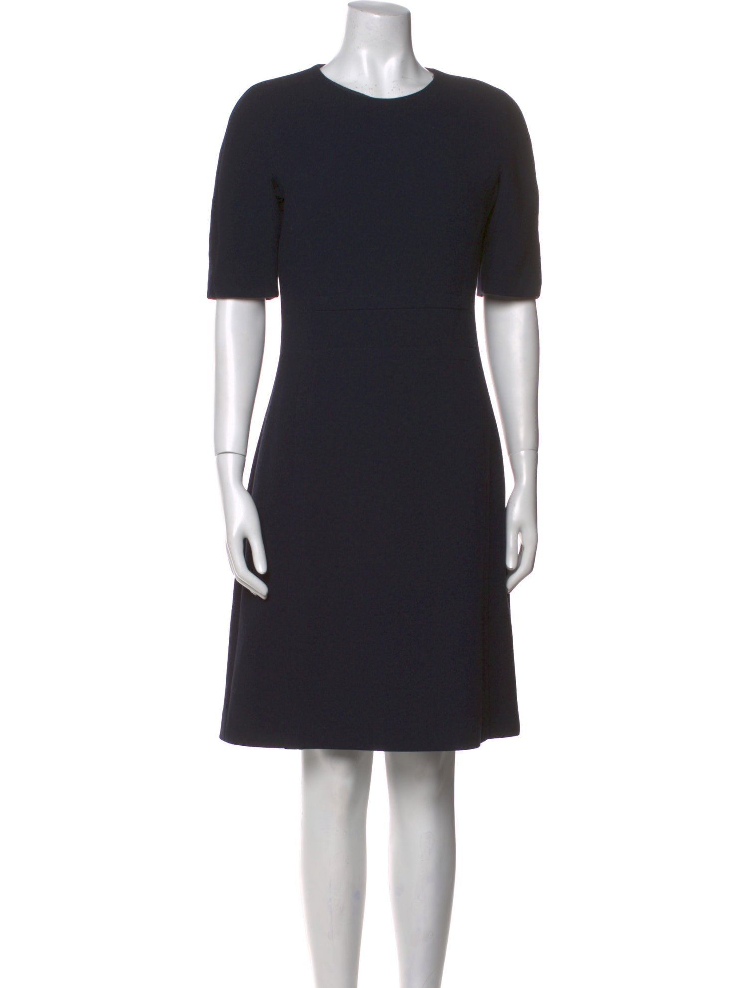 Michael Kors Collection Virgin Wool Knee-Length Dress