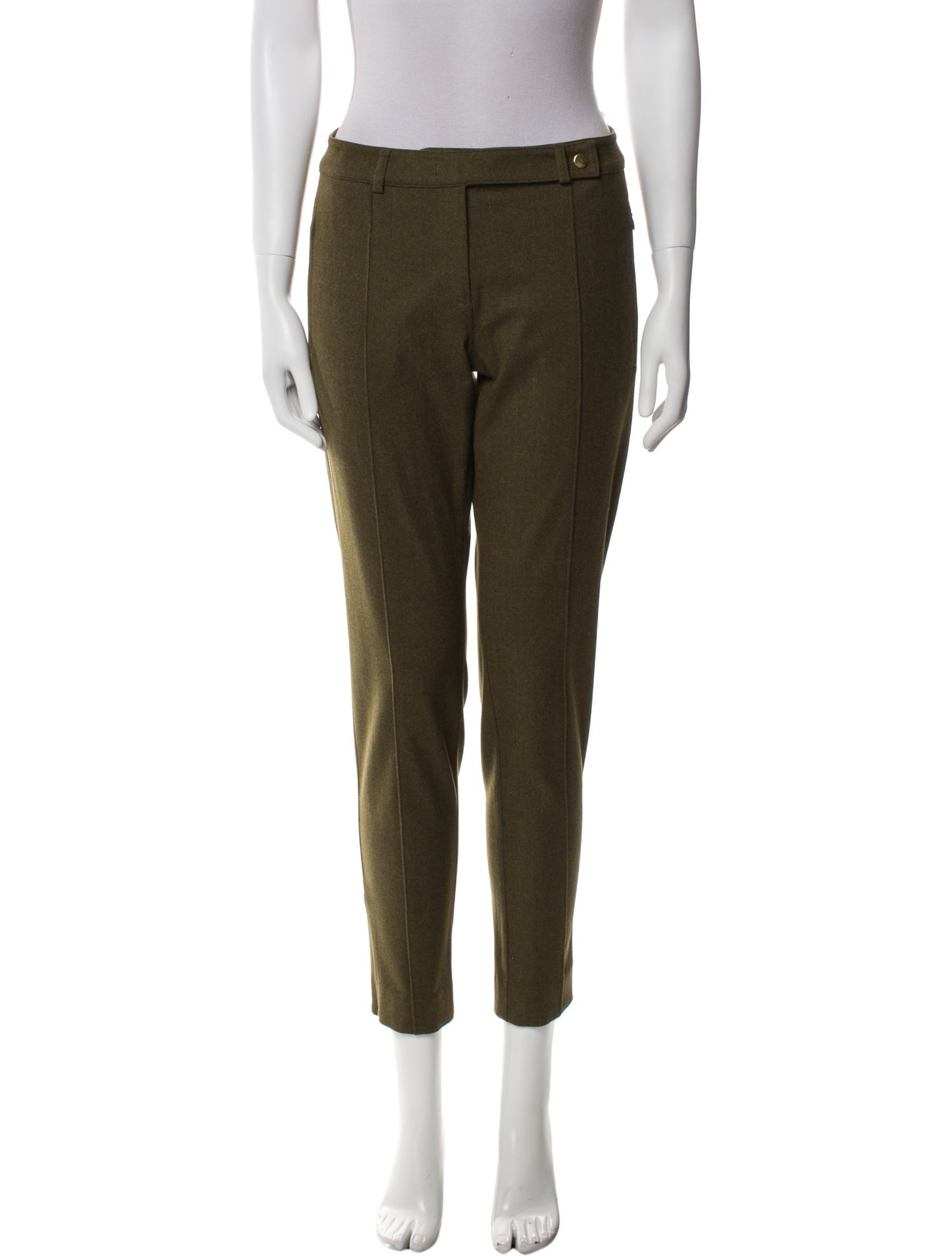 Michael Kors Collection Virgin Wool Skinny Leg Pants