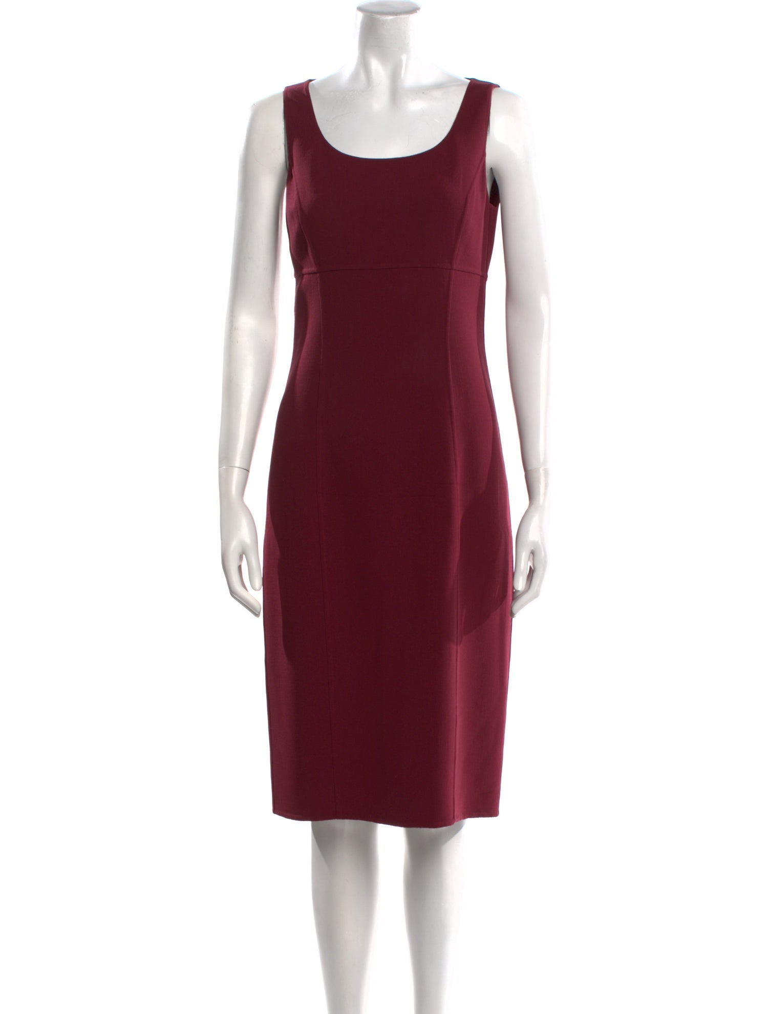 Michael Kors Collection Virgin Wool Knee-Length Dress