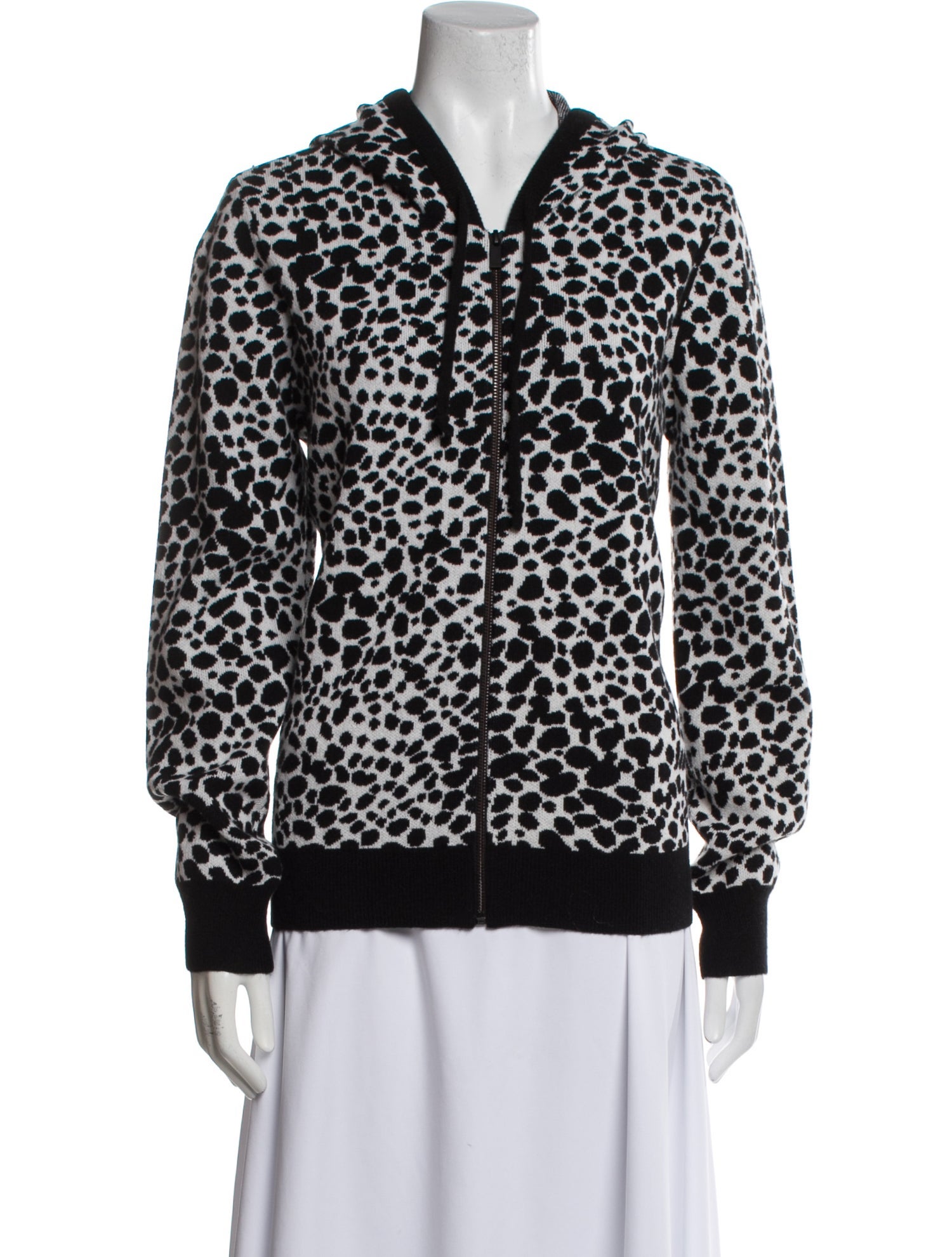 Michael Kors Collection Cashmere Animal Print Jacket w/ Tags
