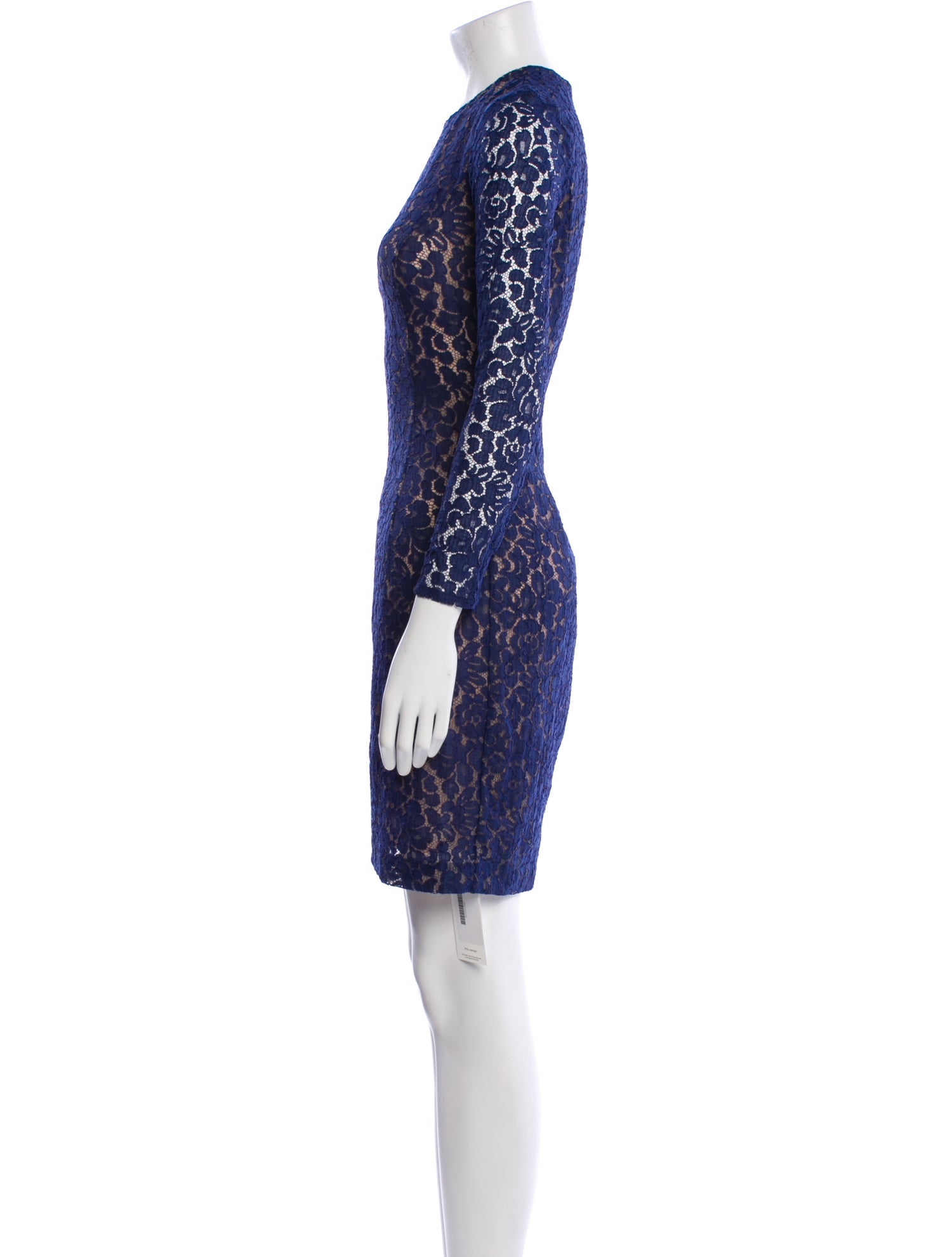 Michael Kors Collection Lace Pattern Mini Dress