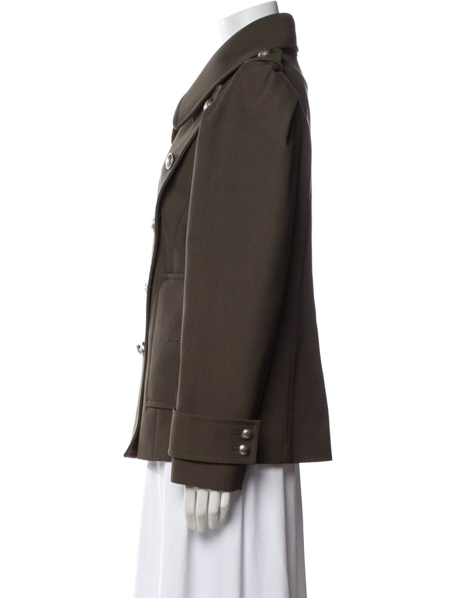 Michael Kors Collection Fleece Utility Jacket