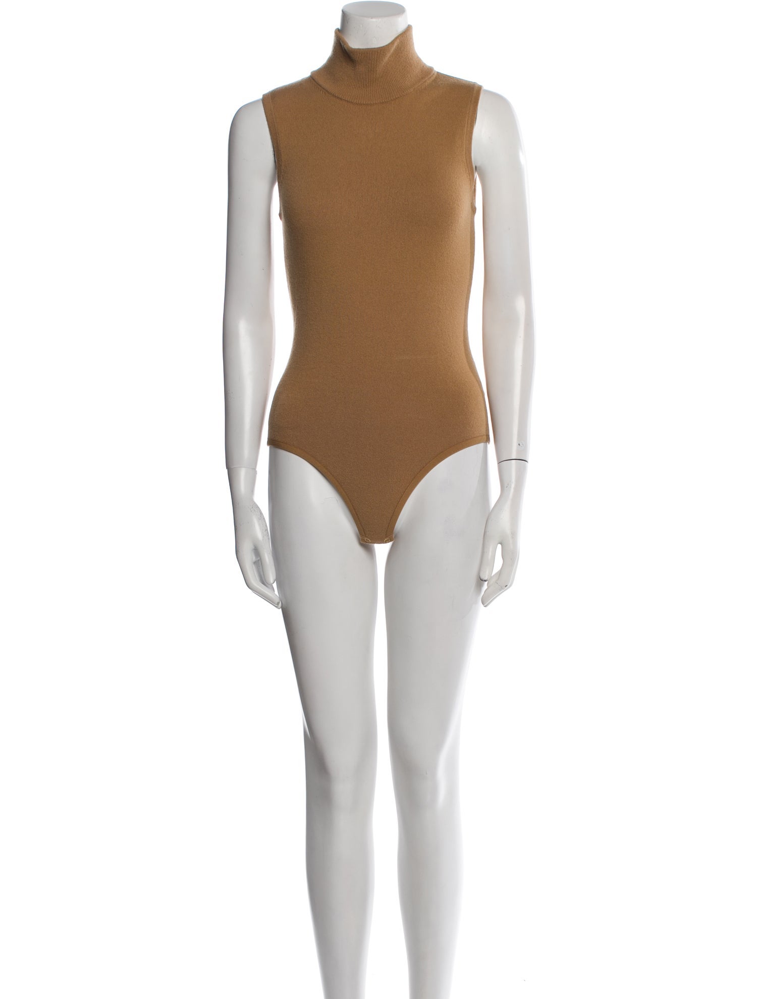 Michael Kors Collection Cashmere Turtleneck Bodysuit