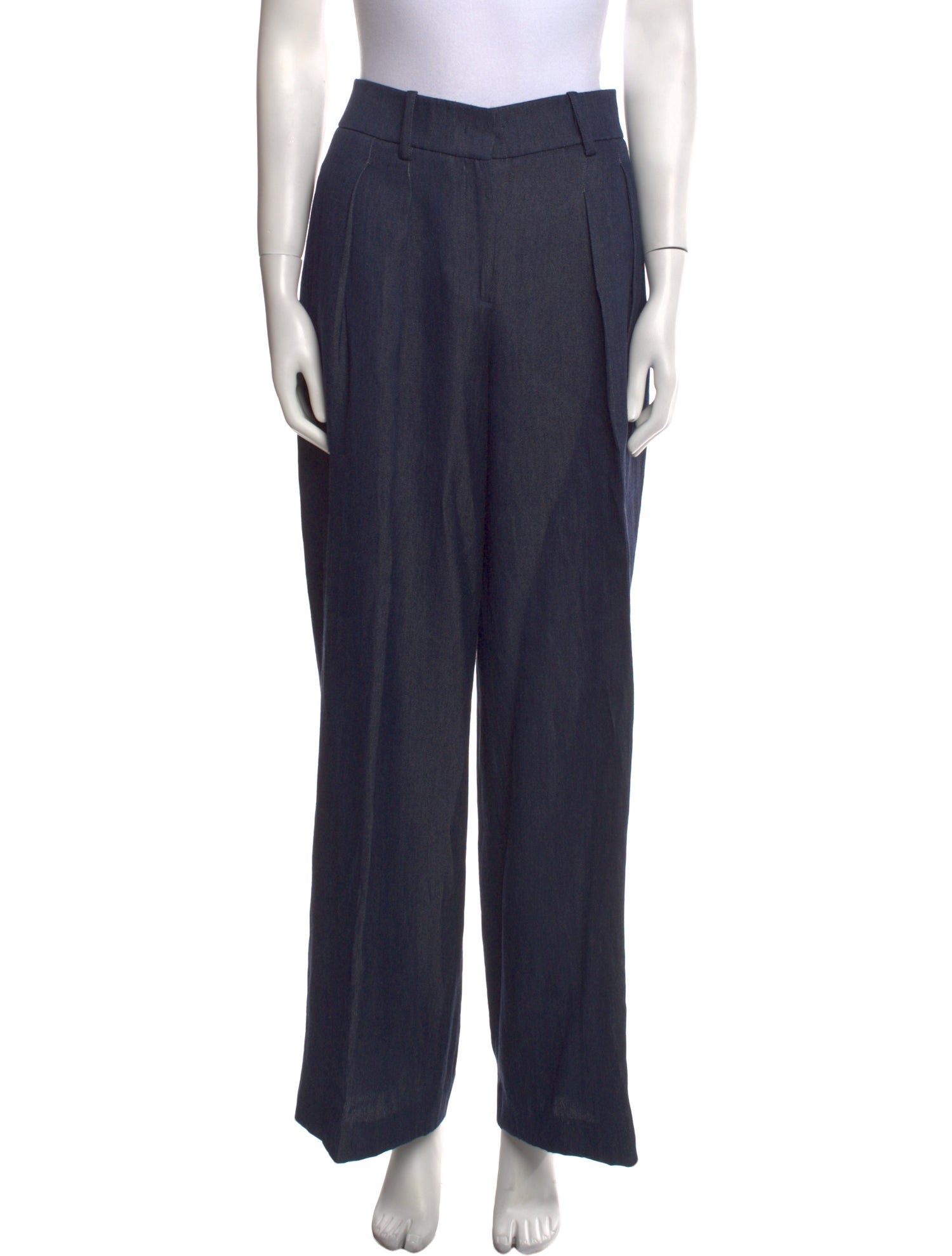Michael Kors Collection High-Rise Wide Leg Jeans