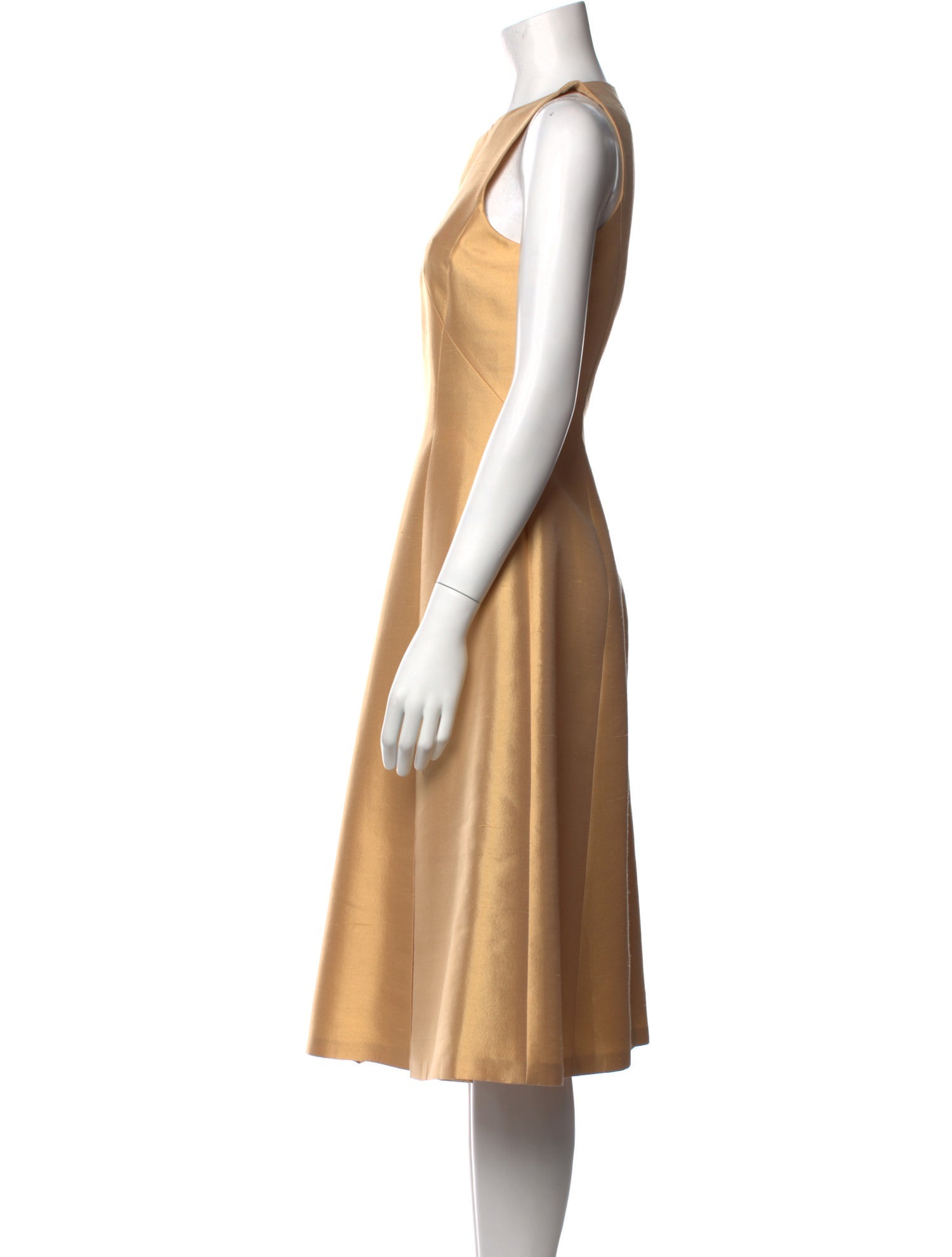 Michael Kors Collection Wool Midi Length Dress w/ Tags