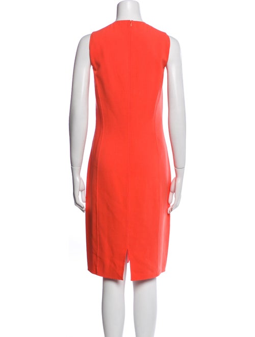 Michael Kors Collection Virgin Wool Midi Length Dress